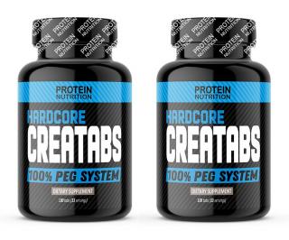 Protein Nutrition  Hardcore CreaTabs 100 tbl. + 100 tbl.