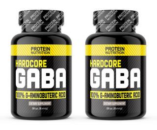 Protein Nutrition  Hardcore GABA 100 caps. + 100 caps.