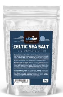 RawGH  Keltská morská soľ hrubozrnná suchá 1kg 1000 g