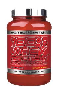 SCITEC NUTRITION  100% Whey Protein Professional white chocolate - strawberry 920 g