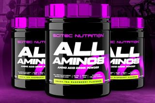 SCITEC NUTRITION  All Aminos mango 340 g