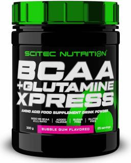 SCITEC NUTRITION  BCAA + Glutamine Xpress Green Apple 600 g