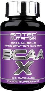 SCITEC NUTRITION  BCAA-X 120 cps.