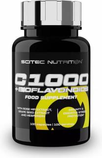 SCITEC NUTRITION  C 1000 + Bioflavonoids 100 kapsúl 100 caps.