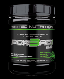 SCITEC NUTRITION  POW3RD! 2.00 350g hruška 350 g