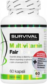 SURVIVAL  Multivitamin Fair Power 60 cps.