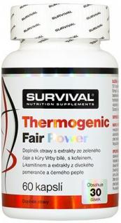 SURVIVAL  Thermogenic Fair Power 60 caps