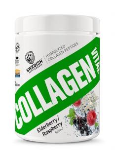 Swedish Supplements  - Collagen Vital Elderberry Rasperry 400 g