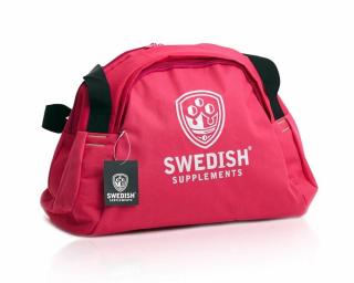 Swedish Supplements  Ladies Gym Bag Pink Rozmery 41 x 30 x 22 cm poskytujú objem až 27 l