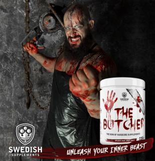 Swedish Supplements  The Butcher black razz 525 g