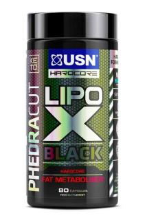 USN  Phedra Cut Lipo X BLACK 80 kaps.