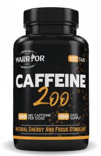 WARRIOR  Caffeine 200 100 tbl.