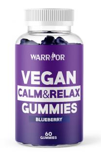 WARRIOR  Calm  Relax Gummies Bluberry 60 gummies