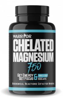 WARRIOR  Chelated Magnesium 750 100 cps