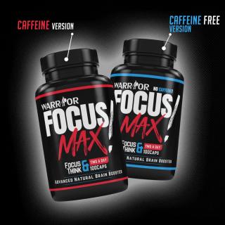 WARRIOR  Focus Max 100 cps. s kofeinom