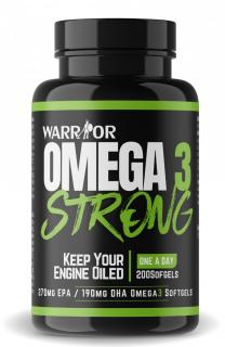 WARRIOR  Omega 3 Strong 200 cps.