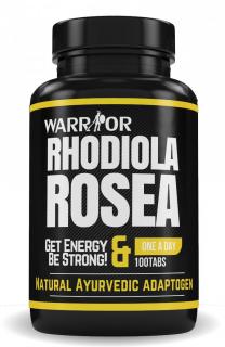 WARRIOR Rhodiola Rosea – Rozchodnica ružová 100 tbl.