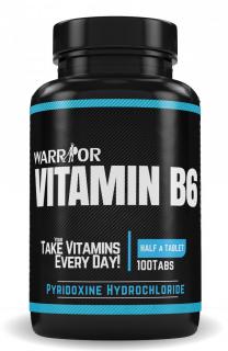 WARRIOR  Vitamin B6 tablety 100 tabl.