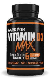 WARRIOR  Vitamin D3 Max 150 tabliet