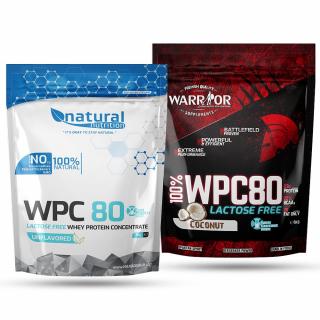 WARRIOR  WPC 80 Lactose Free Natural -dočasne nedostupné 1000 g