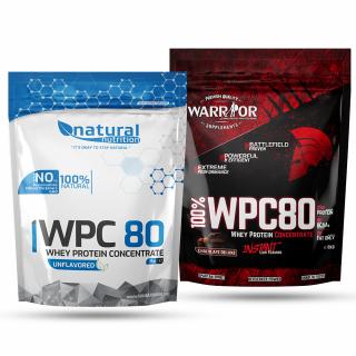 WARRIOR  WPC 80 - srvátkový CFM whey proteín Bananas in Chocolate 400 g