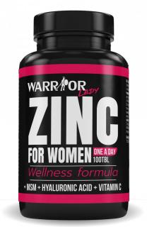 WARRIOR  Zinc for Women 100 tbl.