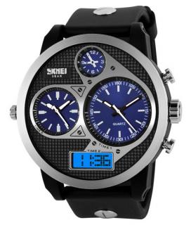 Pánske hodinky Dual - modré
