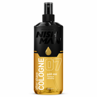 NISHMAN NISHMAN kolínska voda po holení 400ml, Vôňa 07 Gold One