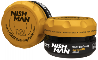 NISHMAN NISHMAN tvarujúca pasta na vlasy M1 100g