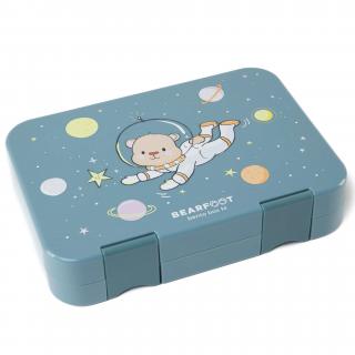 BEARfoot - veľkosť M -  desiatový bento box, Astro Medvedík