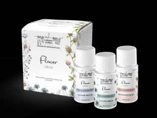 Il Bucato Di Adele - Olejový parfum do prania - Flower kolekcia BOX - 3 x 20 ml