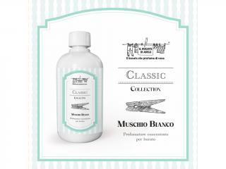Il Bucato Di Adele - Olejový parfum do prania - Kolekcia klasik: Muschio Bianco / Biele pižmo, 500 ml