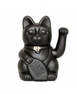 Lucky Cat - Mačka pre šťastie - veľkosť L Farba: Čierna