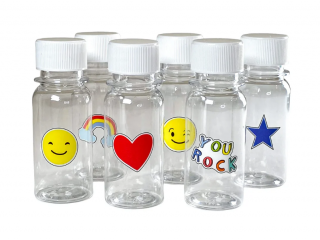 Yumbox - Sada 6 mini fľaštičiek (60 ml) - na džús, sirup, šťavu