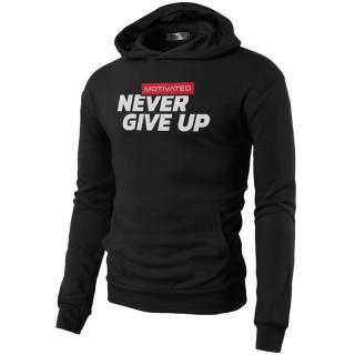 MOTIVATED - Mikina na cvičenie Never Give UP 324 - XL