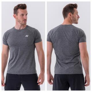 NEBBIA - Pánske športové tričko 325 (dark grey) - XL