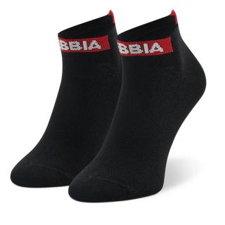 NEBBIA - Ponožky členkové unisex 102 (black) - 39-42