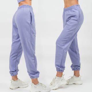 NEBBIA - Športové voľné tepláky GYM TIME 281 (light purple) - S