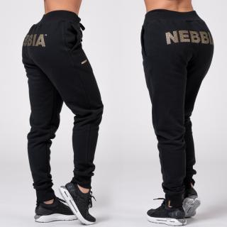 NEBBIA - Tepláky Gold Classic 826 (black) - L