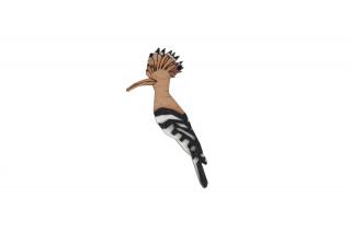 Drevená brošňa Hoopoe Brooch