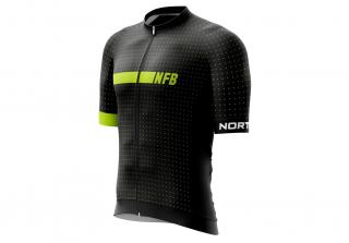 NORTHFINDER Gerardo TR3807 dres kr.rukav black/green L