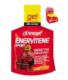 GÉL ENERVITENE SPORT CITRUS + KOFEÍN 25ML