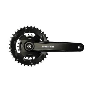 Kľuky Shimano ALTUS MT101 36/22z. 175mm čierne / štvorhran