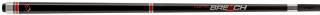 Pool biliardové tágo Cuetec Cynergy CT-15K Carbon Break, Metallic-Black, 3/8 x 14, dvojdielne