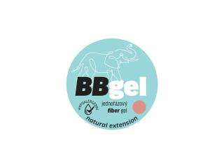 BB gél FIBER NATURAL EXTENSION jednofázový  hypoalergénny 15ml