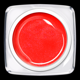CHARM gél farebný #304 GLITTER ORANGE RED