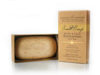 Peelingové prírodné mydlo HONEY & GRAIN SCRUB SOAP 300g