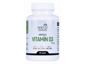Adelle Davis Vitamín D3 Adelle Davis 60 kps