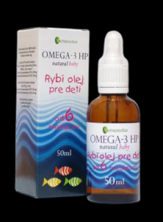 Nutraceutica Rybí olej Omega 3 HP natural Baby 50ml