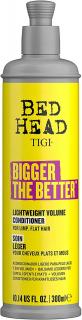 TIGI Bed Head Bigger The Better kondicionér pre objem vlasov 300ml